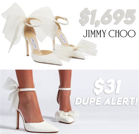 jimmy choo shoe dupes|dupe jimmy choo wedding shoes.